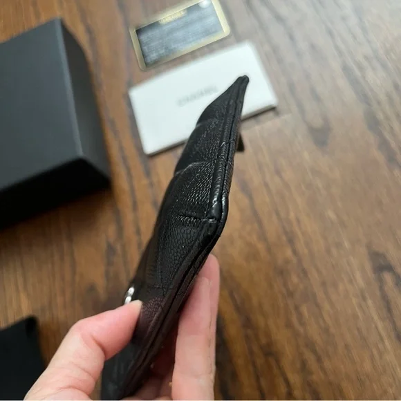 Chanel Classic Phone Case Pouch Quilted Caviar - Picture 7 of 14